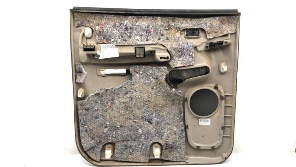01 02 Sierra 2500 Hd Passenger Right Rear Door Panel With Switches Graphite 12D — photo 11