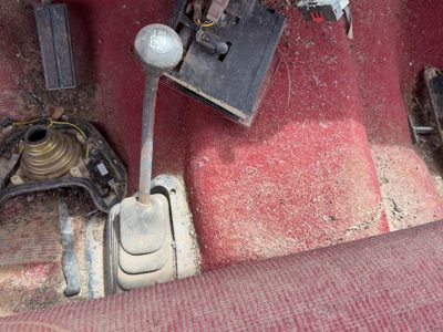 87-91 F150 4X4 Shifter Lever Assembly With Linkage Oem 4Wd T Case Shift Unit Red