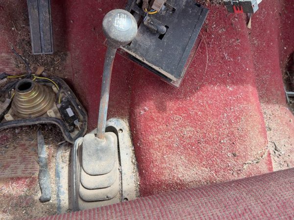 87-91 F150 4X4 Shifter Lever Assembly With Linkage Oem 4Wd T Case Shift Unit Red — photo 2