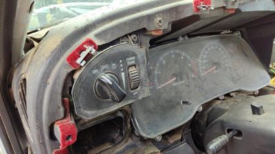2001 Dodge Ram 1500 Headlight Switch (dash Mtd)