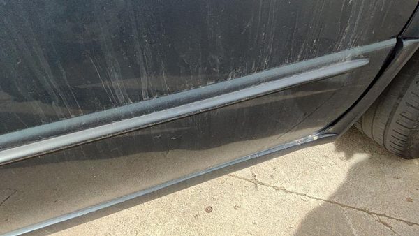 99-04 Chrysler 300M Passenger Right Front Moulding From Door Trim Strip Blue Pbq — photo 7