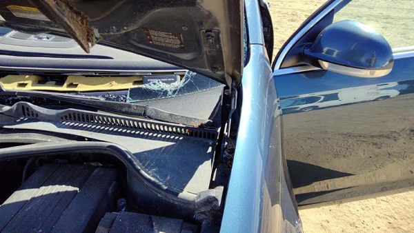 2005-2014 Vw Jetta Driver Left Hood Hinge Assembly Oem Blue 1K0823301c — photo 3