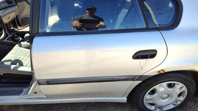 2002 Subaru Legacy Rear Door LH Silver
