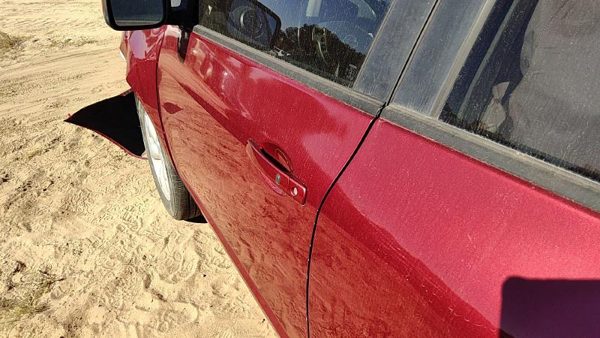 2008 Nissan Rogue Front Door LH A33 Venom Red Pearl HMA0AJM0MD — photo 2