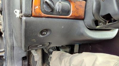 1999-2002 Chrysler 300M Lower Dash Under Column Knee Bolster Trim Panel Black