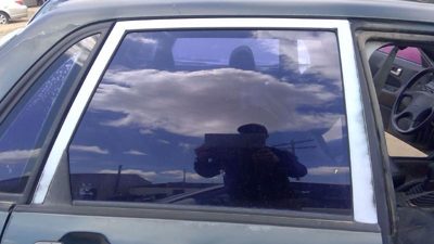 89-93 Mitsubishi Galant Vr-4 Passenger Right Rear Side Window Door Glass Back