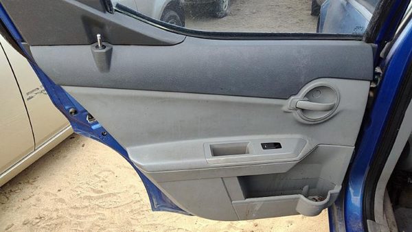 2008 Dodge Avenger Driver Left Rear Door Trim Panel With Switches Back Gray Db — photo 1