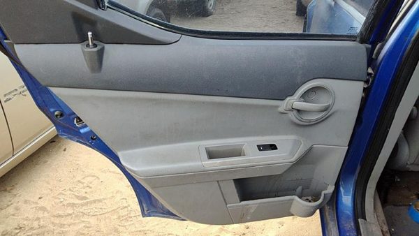 2008 Dodge Avenger Driver Left Rear Door Trim Panel With Switches Back Gray Db — photo 2