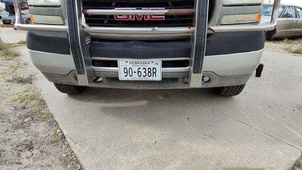 1999-2002 Sierra 2500 Hd Chrome Front Bumper Assembly With Mount Brackets Oem — photo 1