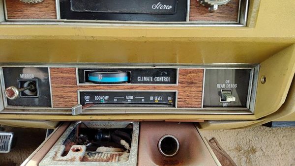 1980 Cadillac Deville Temperature Control Module In Dash Heater Ac Head Unit Oem — photo 4