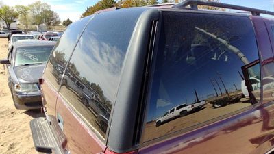 1995-1999 Gmc Yukon Passenger Right Rear Upper Moulding On Quarter Panel Oem