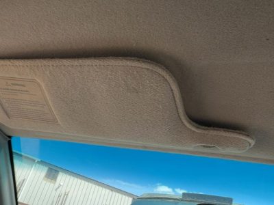 1995 Isuzu Rodeo Driver Left Sun Visor Oem Gray 160