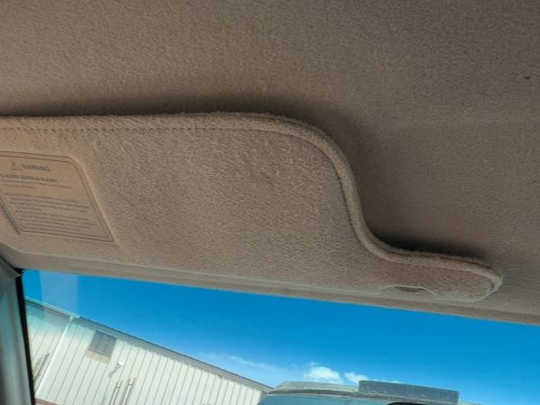 1991-1997 Isuzu Rodeo Driver Left Sun Visor Oem Gray 160 — photo 1