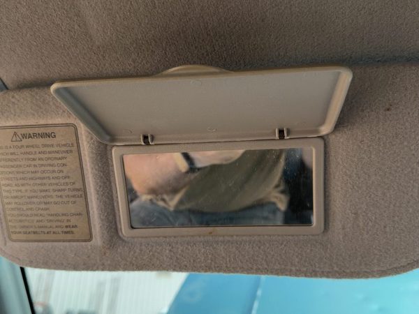 1991-1997 Isuzu Rodeo Driver Left Sun Visor Oem Gray 160 — photo 6
