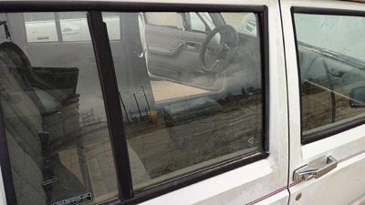 1984-2001 Jeep Cherokee Passenger Right Rear Side Window Door Glass Oem Back