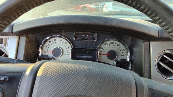 07-14 Expedition Trim Bezel Around Speedometer Dash Surround Panel Black/Camel — photo 2