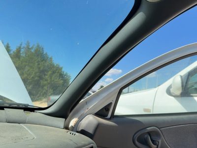 01 Cavalier Passenger Right A Pillar Trim Windshield Post Panel Oem Graphite 12C