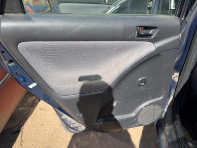 2005-2008 Toyota Matrix Xr Driver Left Rear Door Trim Panel With Switches Back