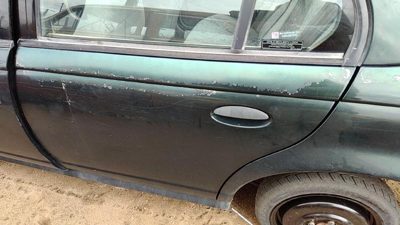 1996 Saturn Sl1 Rear Door LH Green