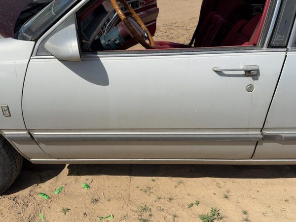 1986 Oldsmobile Delta 88 Front Door LH Silver — photo 3