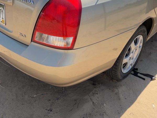 01-03 Hyundai Elantra Rear Bumper Cover Assembly Oem Back Sedan Prime Beige Ko — photo 4