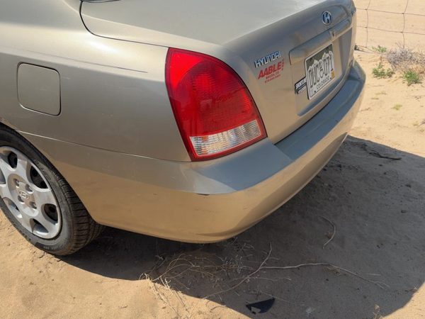 01-03 Hyundai Elantra Rear Bumper Cover Assembly Oem Back Sedan Prime Beige Ko — photo 9