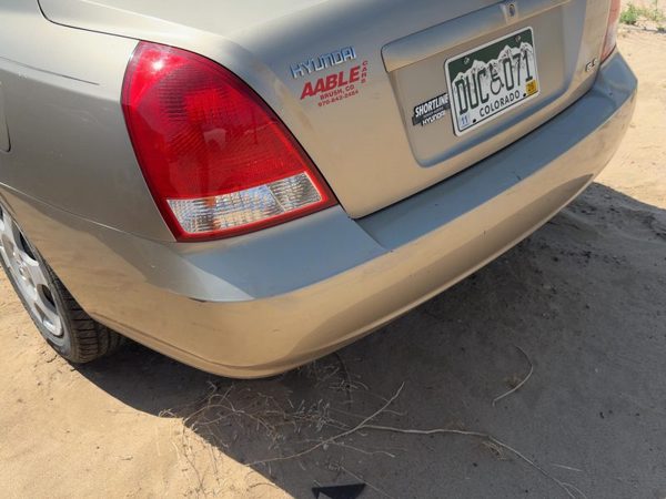 01-03 Hyundai Elantra Rear Bumper Cover Assembly Oem Back Sedan Prime Beige Ko — photo 8