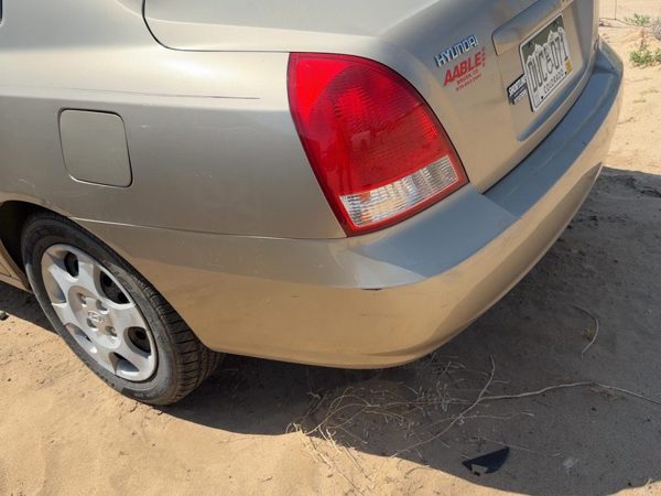 01-03 Hyundai Elantra Rear Bumper Cover Assembly Oem Back Sedan Prime Beige Ko — photo 11