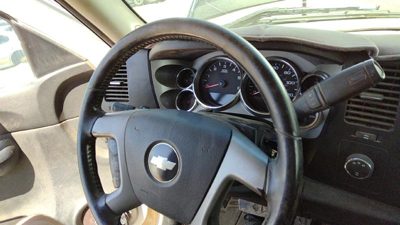 2008 Chevy Silverado 2500 Steering Wheel OEM Ebony 19D 15214118