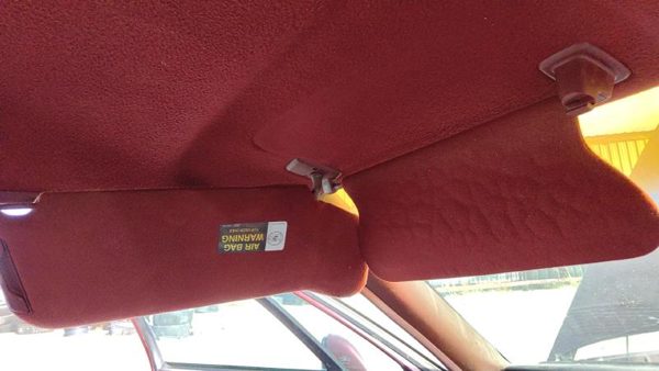 1997-1999 Buick Lesabre Driver Left Sun Visor Oem Red — photo 4