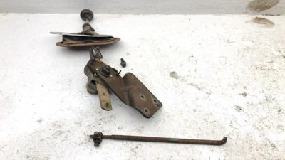 84 Dodge Ram W250 4X4 Shifter Lever Assembly With Linkage 4Wd T Case Shift Unit