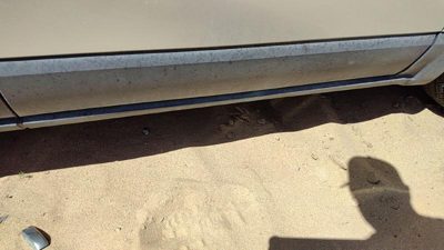 04-08 Chrysler Pacifica Passenger Right Lower Front Moulding From Door Oem Trim