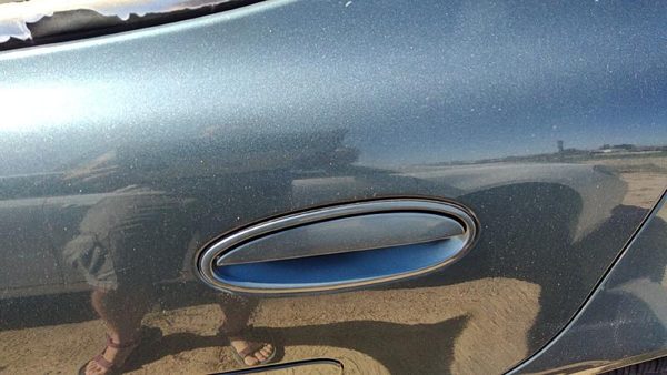 04-08 Grand Prix Stealth Driver Left Rear Outside Door Handle Back Gray 46U — photo 2