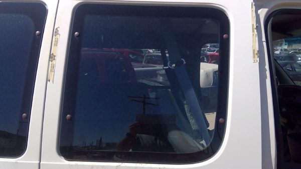 1992-2014 Ford Van E150 Passenger Right Rear Side Window Door Glass Back Forward — photo 3