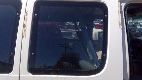 1992-2014 Ford Van E150 Passenger Right Rear Side Window Door Glass Back Forward — photo 2