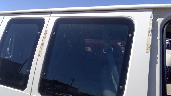 1992-2014 Ford Van E150 Passenger Right Rear Side Window Door Glass Back Forward — photo 9