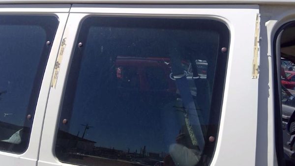 1992-2014 Ford Van E150 Passenger Right Rear Side Window Door Glass Back Forward — photo 7