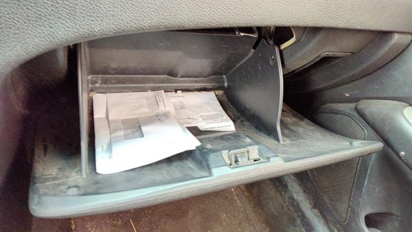 2010-2012 Ford Fusion Glove Box Assembly Complete Door With Latch Charcoal Fw — photo 5
