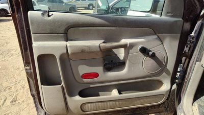 03-05 Dodge Ram 2500 Driver Left Front Door Trim Panel Manual Windows Taupe L5