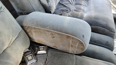 83-87 Mercury Grand Marquis Passenger Right Front Arm Rest Side Seat Oem Gray