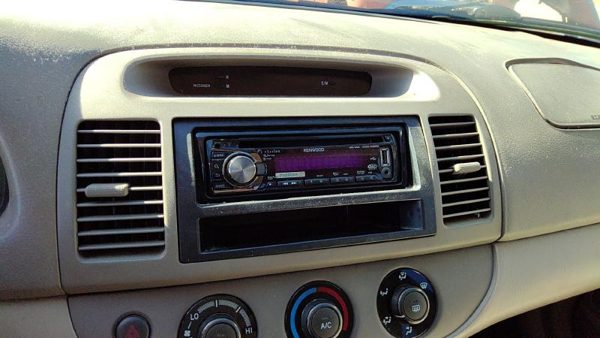 2002-2006 Toyota Camry Trim Bezel Around Radio Surround Dash Panel Oem Taupe 43 — photo 1