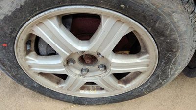04-08 Chrysler Pacifica 17 Aluminum Wheel Oem Factory 6 Spoke Rim #4 04766603ab