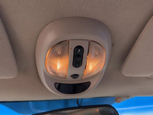 02 Pt Cruiser Center Overhead Console Dome Light Map Lamp Cubby Taupe/Beige Fl — photo 4