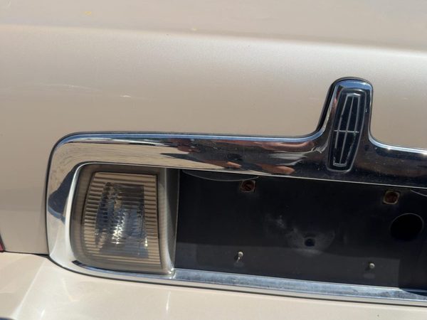 2000-2006 Lincoln LS License Plate Trim Surround Panel Tail Trunk Finish OEM — photo 3