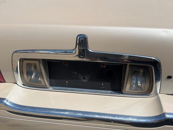 2000-2006 Lincoln LS License Plate Trim Surround Panel Tail Trunk Finish OEM — photo 6