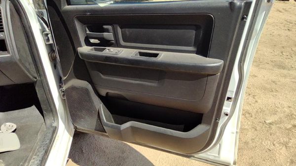 2013-23 Dodge Ram 1500 Passenger Right Front Door Trim Panel With Switches Black — photo 1