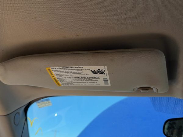 2006-2011 Chevy Hhr Driver Left Sun Visor Oem Gray 14B 25788231 — photo 1