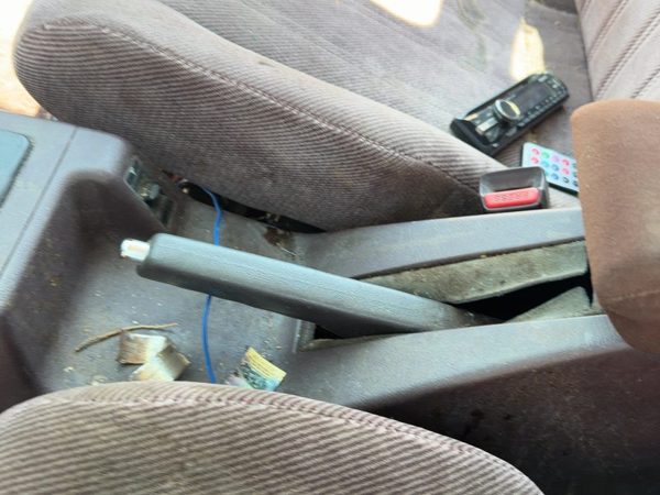 1986-1989 Honda Accord Lx Parking Brake Handle Assembly Oem Emergency Ebrake — photo 2