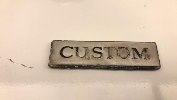 1978 Buick Lesabre Sail Panel Emblems Quarter Panel Emblem (Custom) Set Oem — photo 6