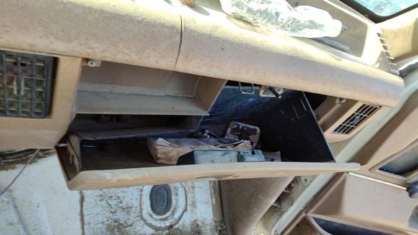 1987-1991 Ford F150 Glove Box Assembly Complete Door With Latch Oem Brown — photo 5